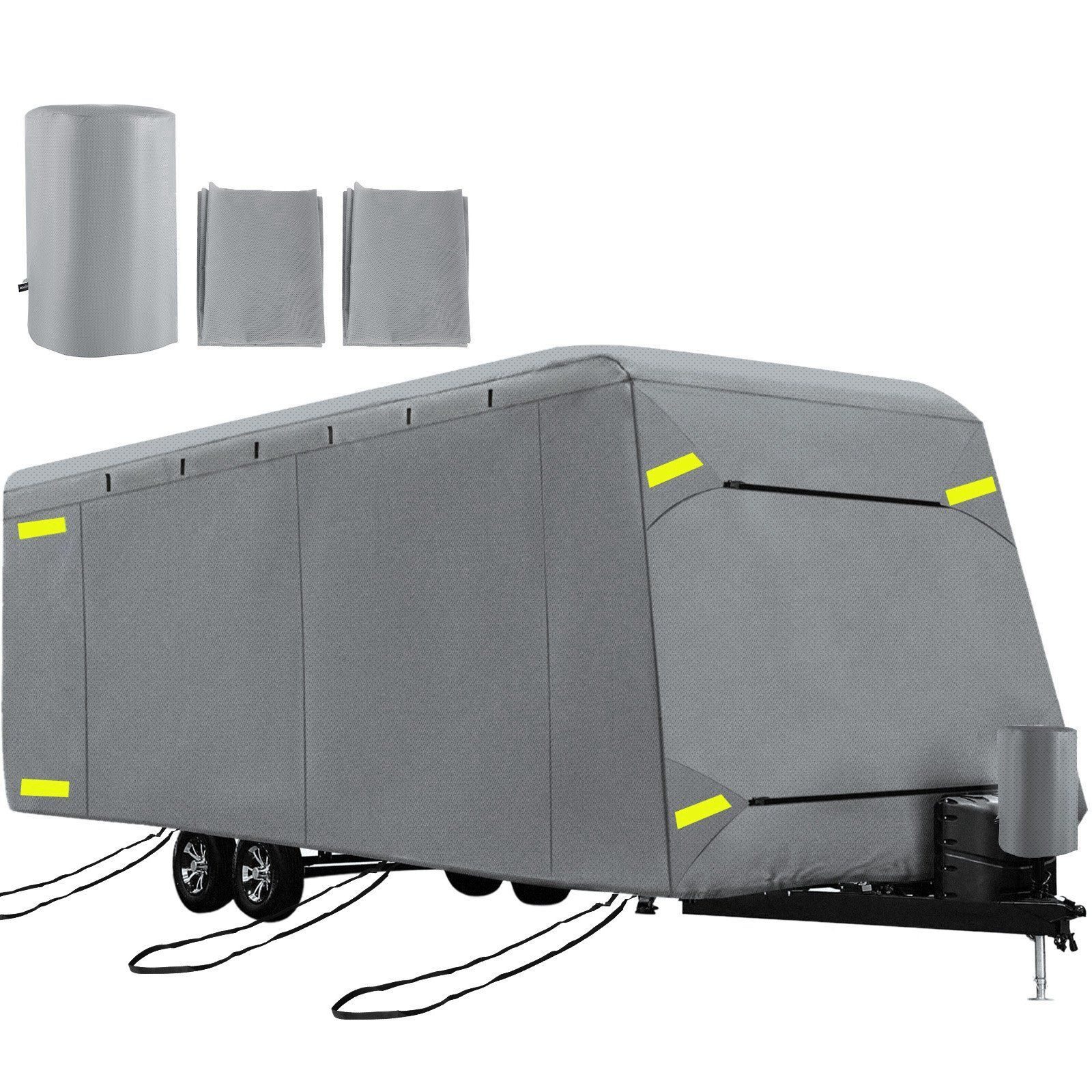 Bâche de camping-car caravane en tissu non tissé composite, bâche de camping-car imperméable et anti-UV jusqu'à 11,6 m