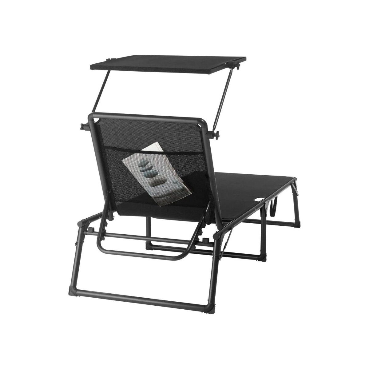 LIVARNO® aluminum tripod lounger »Houston«, black