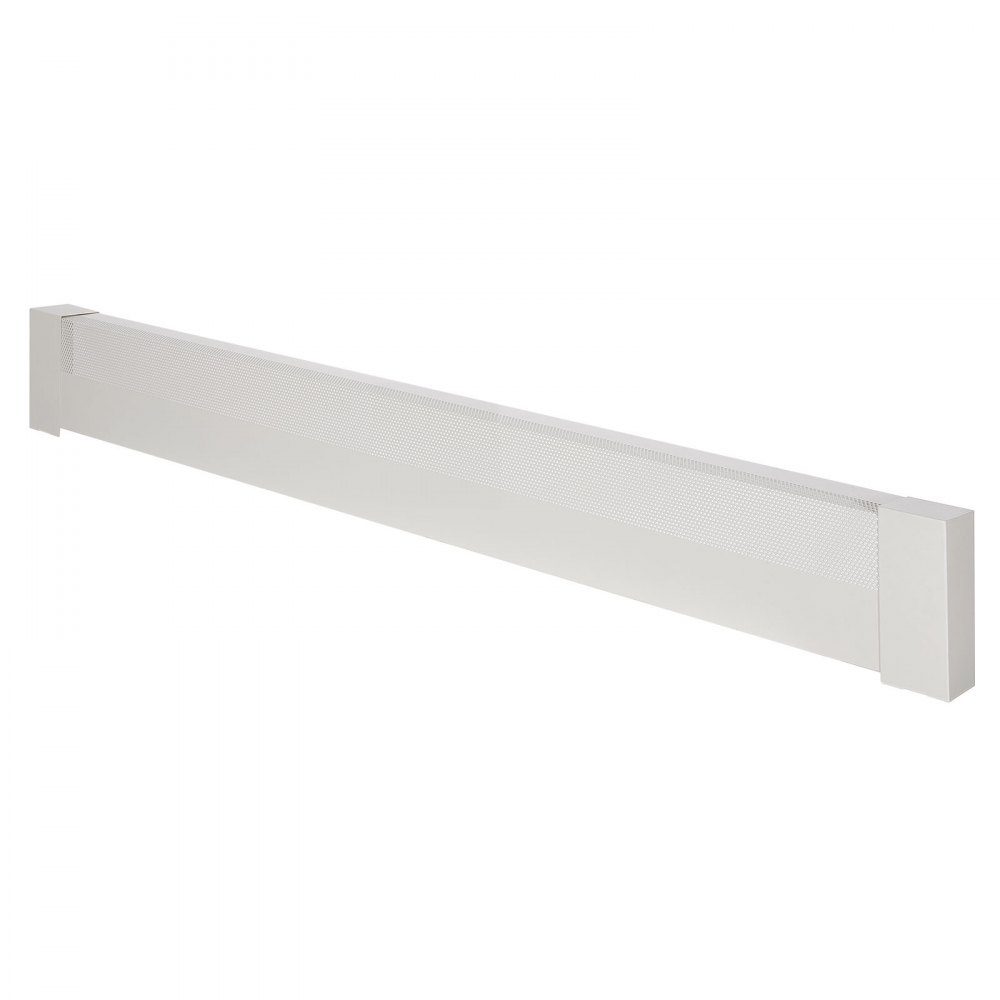 Heater Covers Basic Series 1526 x 80 x 193mm Standard Electric Radiator Front Cover Heavy Duty Steel Replacement Cover for Bedroom White