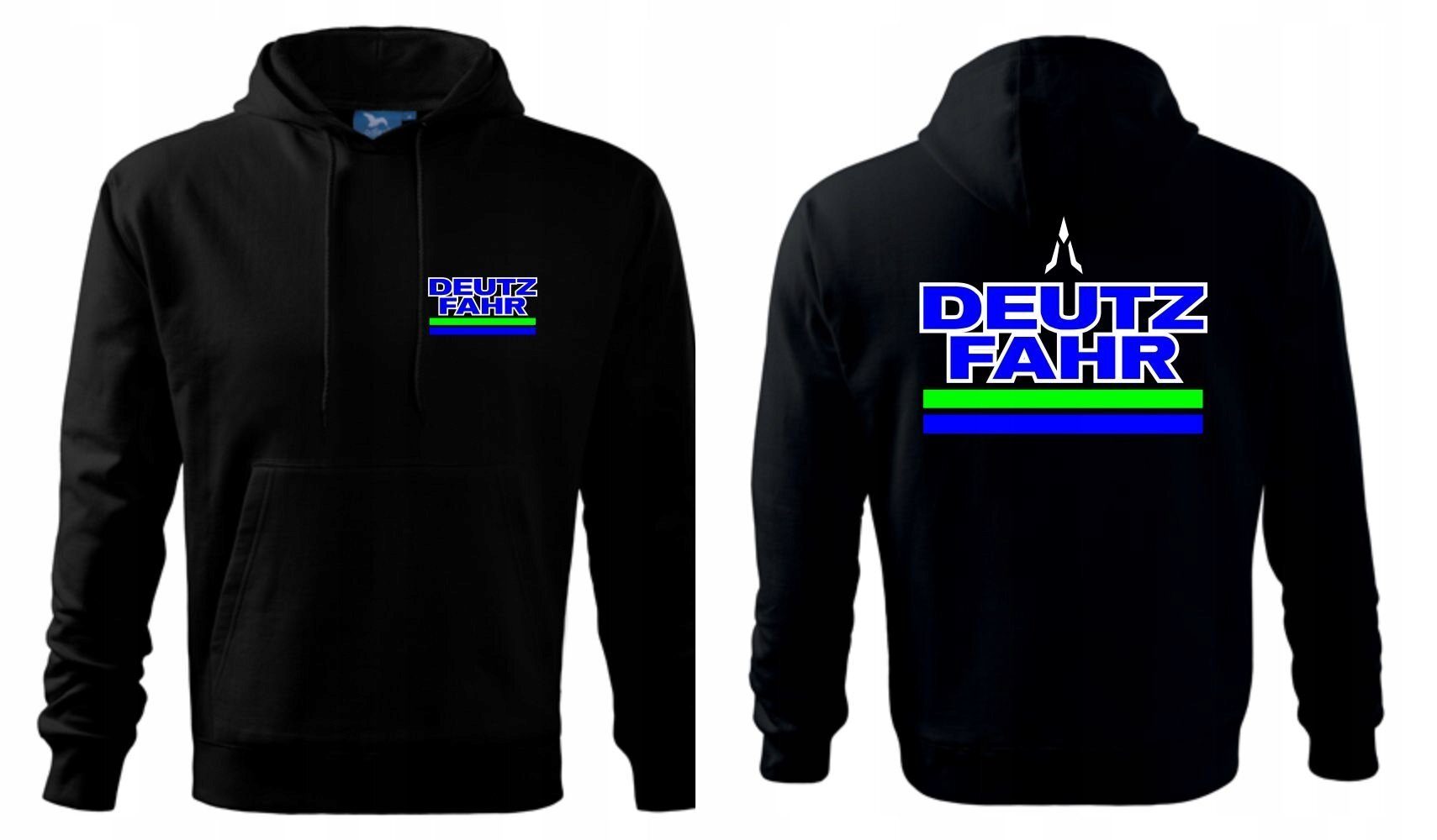 DEUTZ FAHR PREMIUM Bluza z kapturem i swetrem męskim