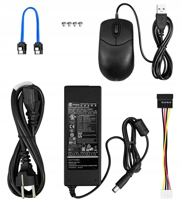 Kit de surveillance IP Uniarch 5MPx 6 caméras extérieures PoE Kit de vidéosurveillance 5MP KIT-IPC-B125-PF28 avec disque dur de 1 To