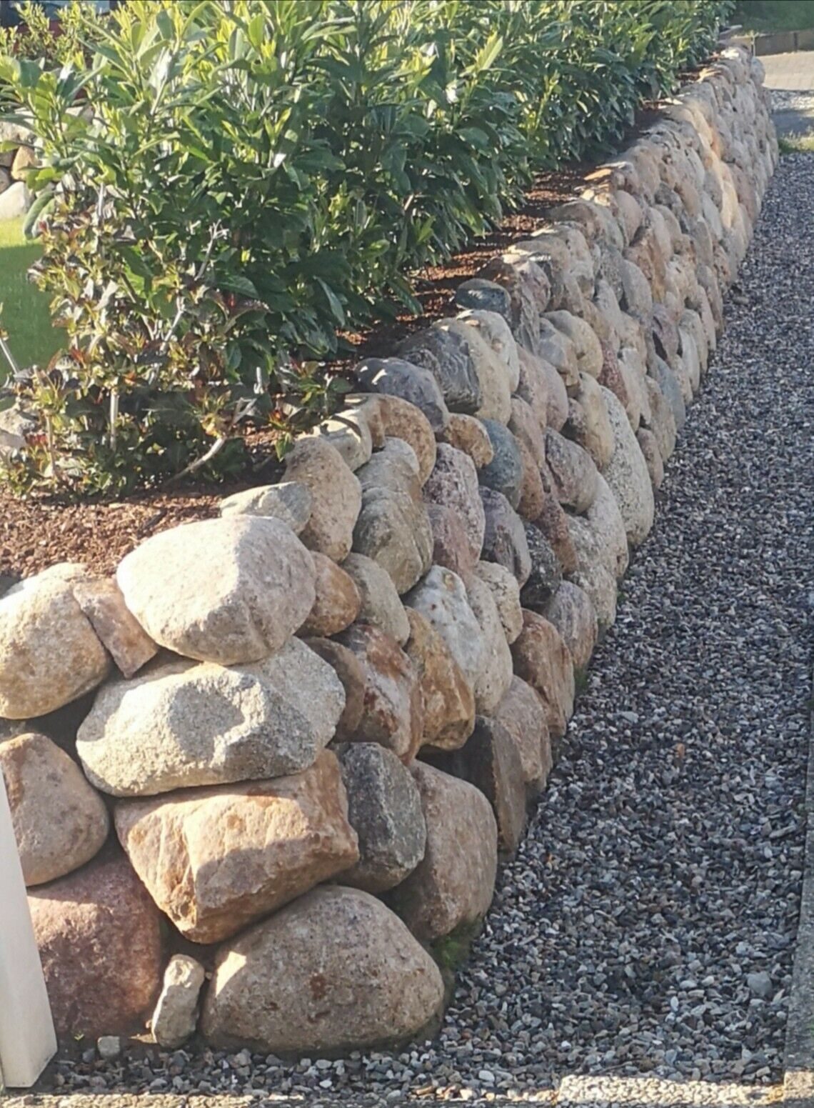 Blocs 1000 kg Pierres naturelles nordiques 20-30cm Pierres murales frisonnes