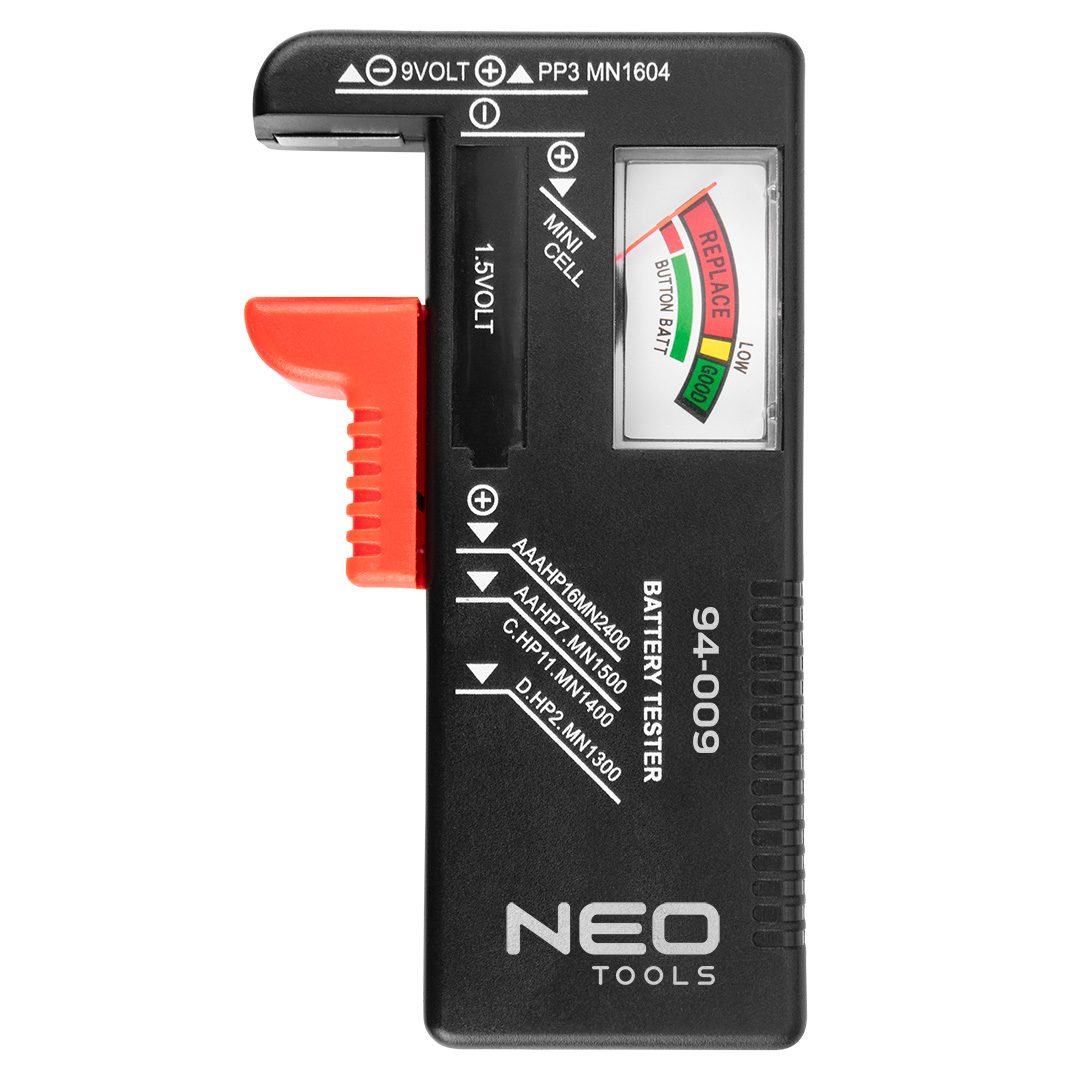 Testeur de piles et de batteries rechargeables