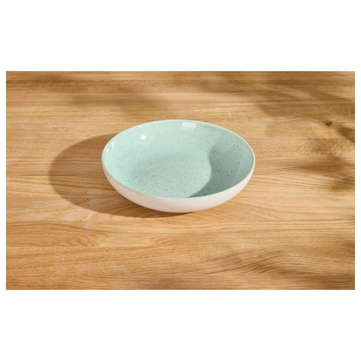 SILVERCREST® “Porto” tableware set, 24 pieces (green)