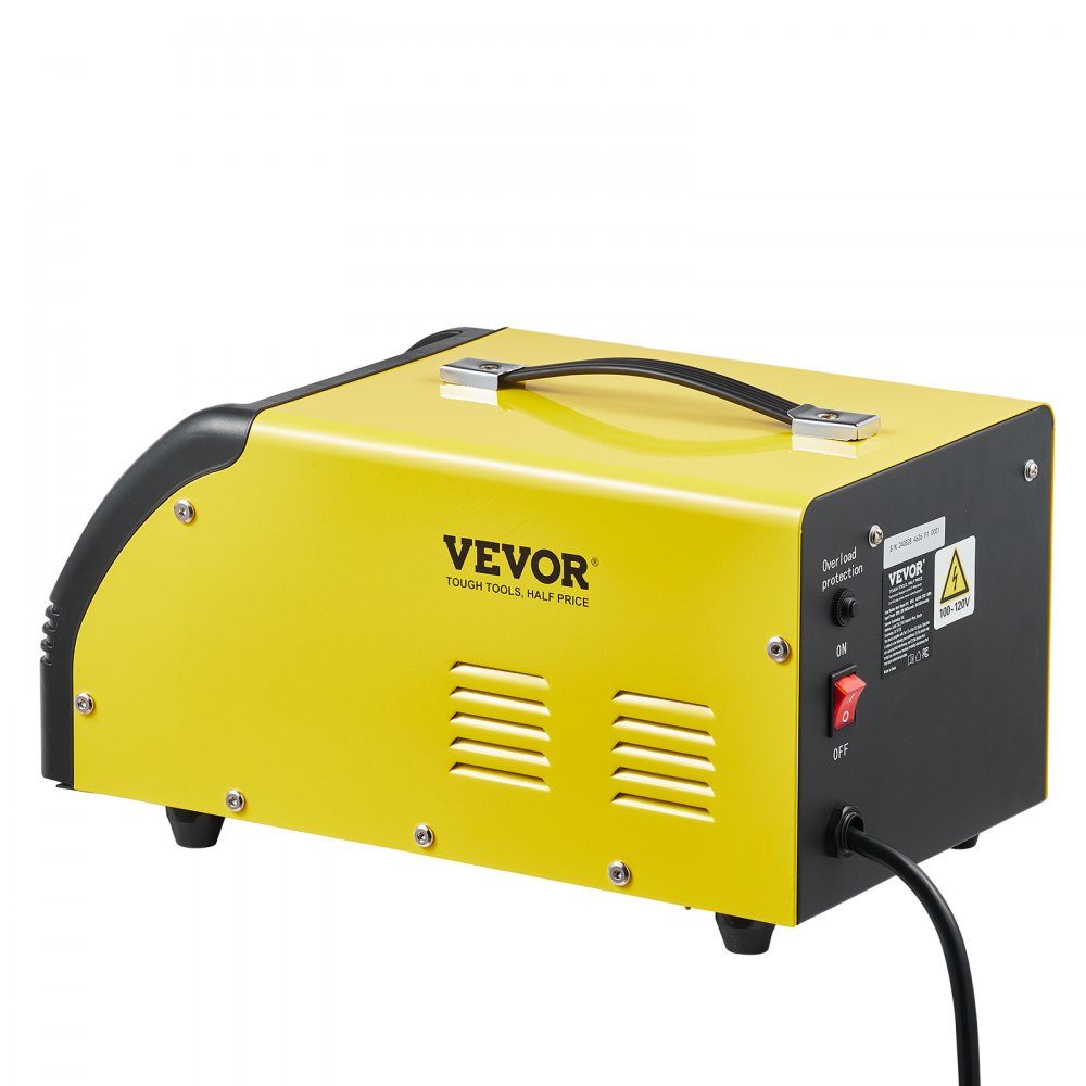 Dual Dent Spotter Deluxe AL/Fe deukreparatieset, 5 kW lasapparaat met automatisch/handmatig lassen en 10 modi, puntlasapparaat voor reparatie van auto-onderdelen van staal en aluminium