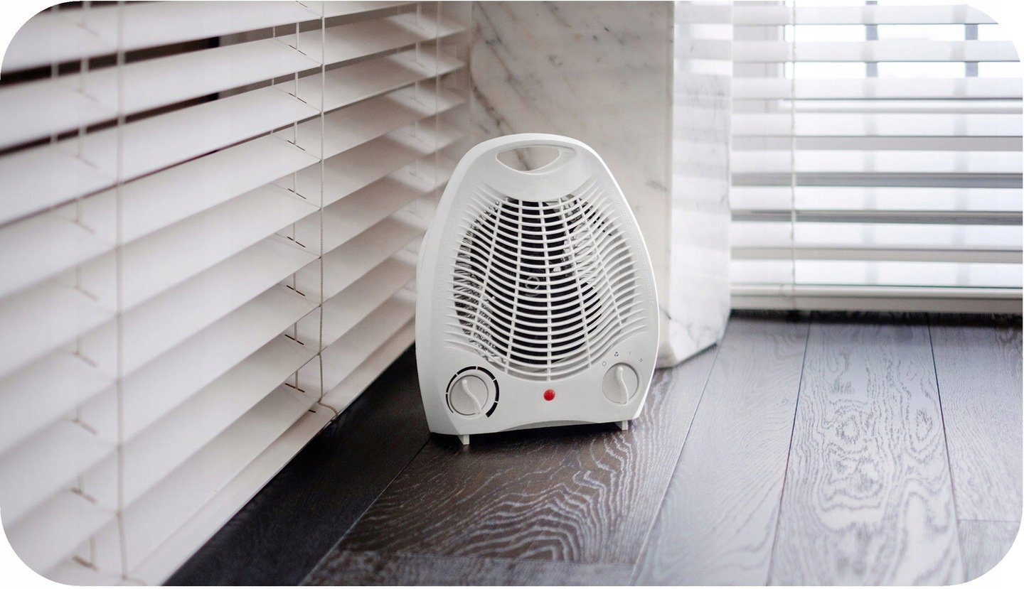 Fan heater, electric heater, thermal fan heater, 1000/2000 W