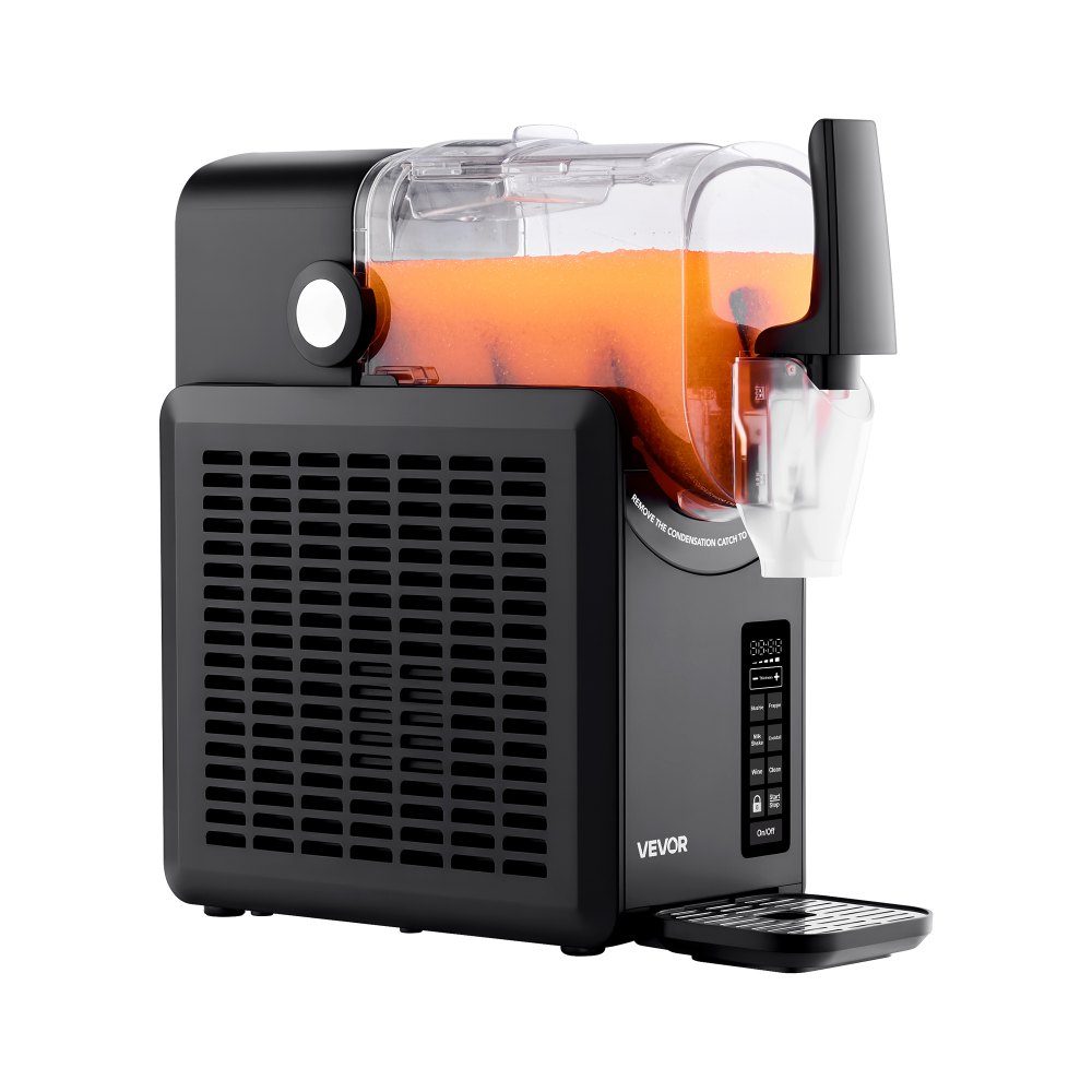 Slush-Eismaschine Slushy Machine 2,5 L, Frozen-Drink-Maker mit 5 voreingestellten Programmen, Margarita-Maschine mit Selbstreinigung, Frozen Margaritas, Frappés, Milchshake