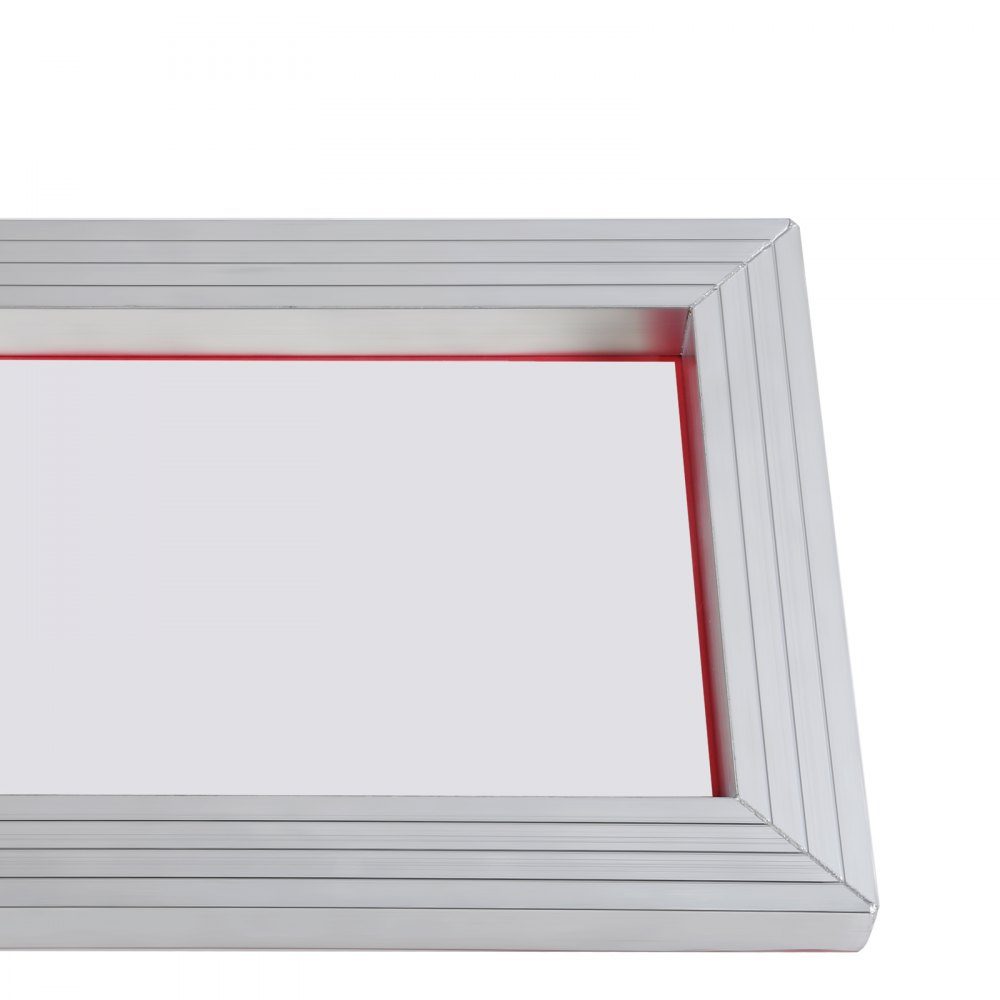 Screen Printing Kit, 6 Pieces Aluminum Screen Printing Frame, 254x355.6mm Screen Printing Frame with 156 Mesh, High Tension Nylon Net and Sealing Tape for T-Shirts, DIY Printing etc