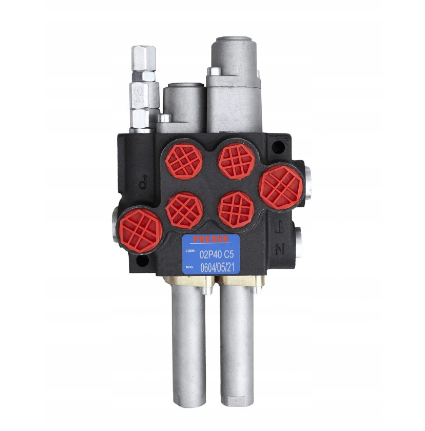 Hydraulic valve crossover joystick bowden cable front loader complete set