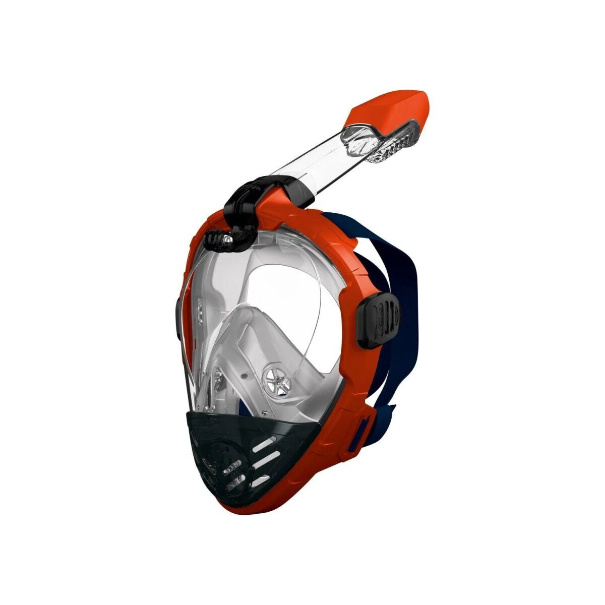 Masque de plongée CRIVIT (orange/bleu, S/M)