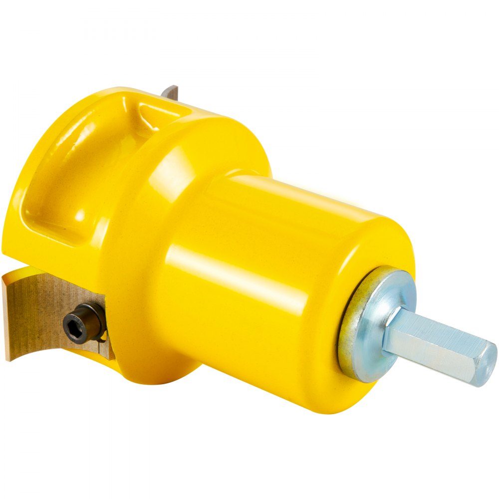 Tenon cutter Forstner drill bit 38 mm, 4 cutting edges Tenon cutter Forstner drill tenon cutter set for beam beds, beam railings, beam fences, beam tables etc. Forstner bit set yellow