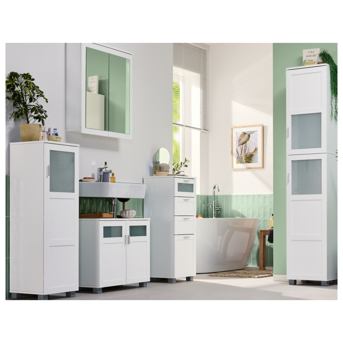 LIVARNO® Bad-Hochschrank »Basel«