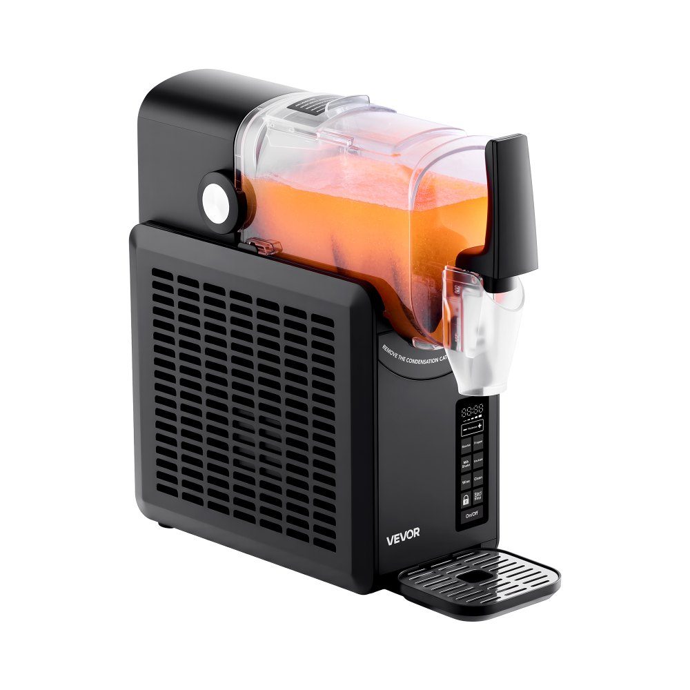Slush-Eismaschine Slushy Machine 2,5 L, Frozen-Drink-Maker mit 5 voreingestellten Programmen, Margarita-Maschine mit Selbstreinigung, Frozen Margaritas, Frappés, Milchshake