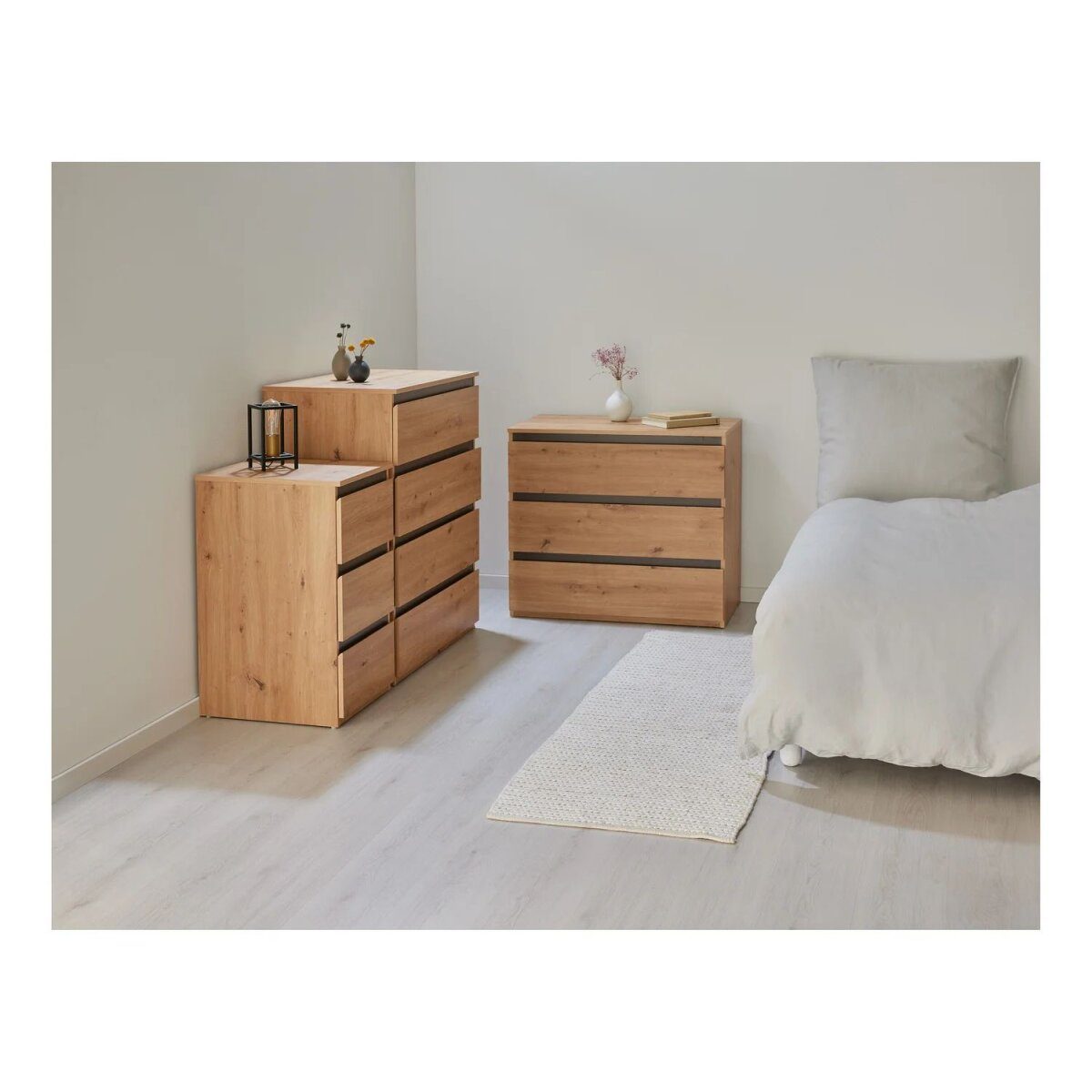 LIVARNO HOME “Geneva” chest of drawers with 3 drawers