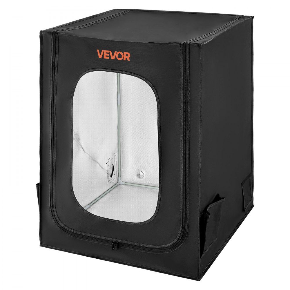 3D printer enclosure printer tent (70x75x90 cm), dustproof & waterproof protective cover with constant temperature & LED lighting, compatible with common models of Creality/ELEGOO/Anycubic