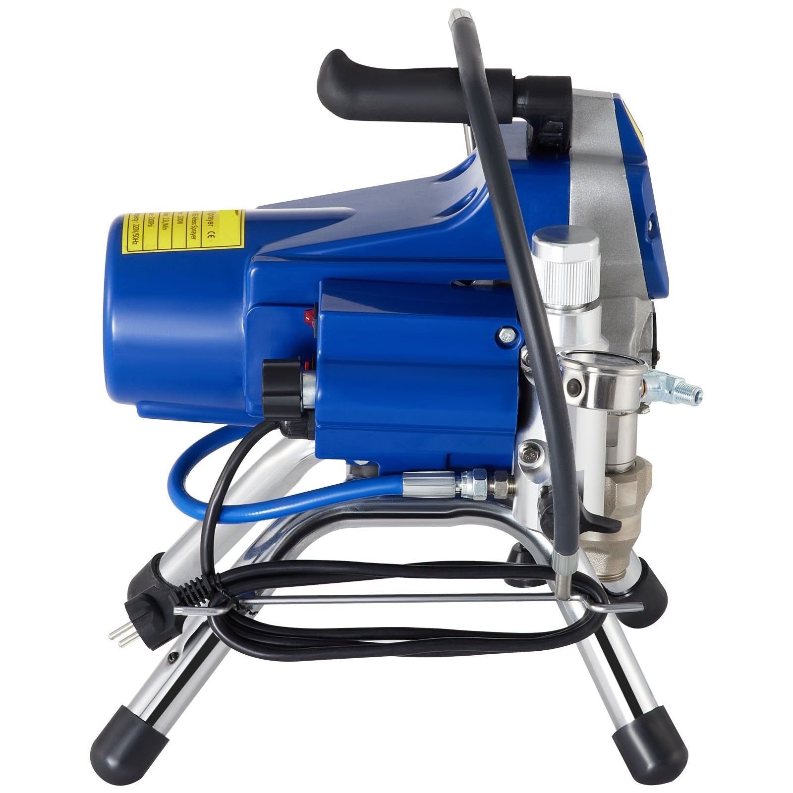 Industrielles Airless-Farbspritzgerät, Spritzlackiermaschine, 220 V, 2000 W, Spritzpistole, Wandlackierpistole