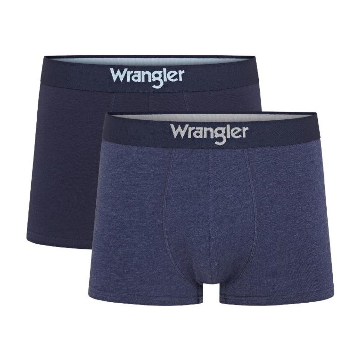 Wrangler boxershorts voor heren, set van 2, XL, marineblauw/blauw