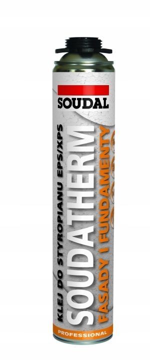 SOUDAL SOUDATHERM klej piankowy 750 ml 119243 KLEJ DO Elewacji STYROPIANOWEJ Fasada ETICS SOUDAL SOUDATHERM klej piankowy 750 ml 119243 KLEJ DO Elewacji STYROPIANOWEJ Fasada ETICS