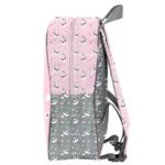 Little 3D panda with love kindergarten backpack