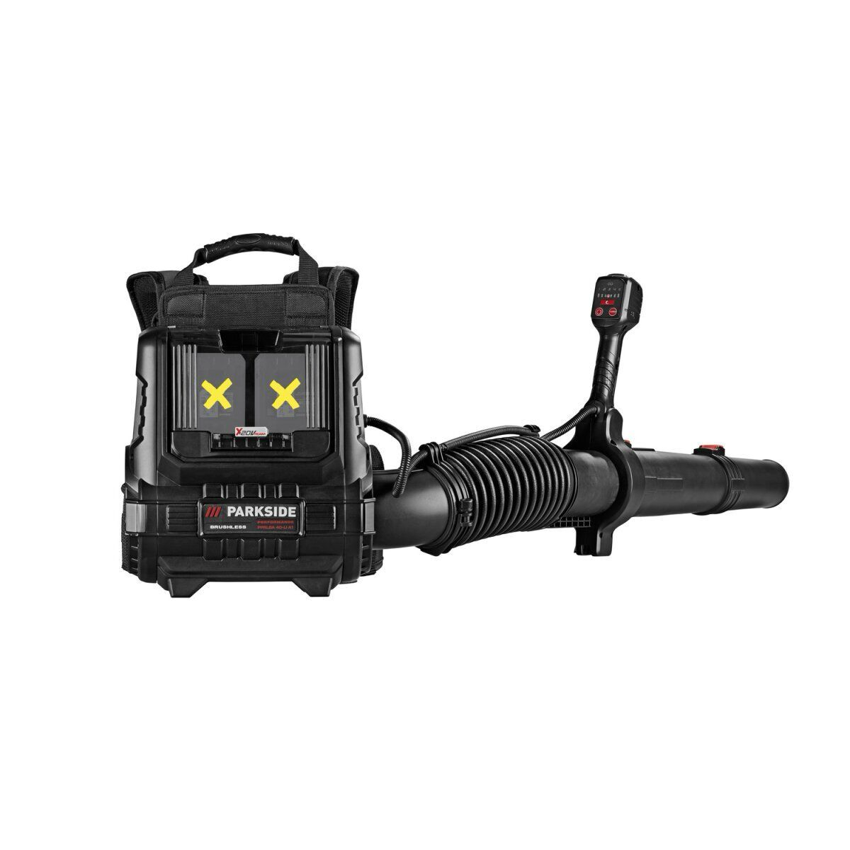 Souffleur de feuilles à dos sans fil PARKSIDE PERFORMANCE® 40 V »PPRLBA 40-Li A1«, sans batterie ni chargeurs
