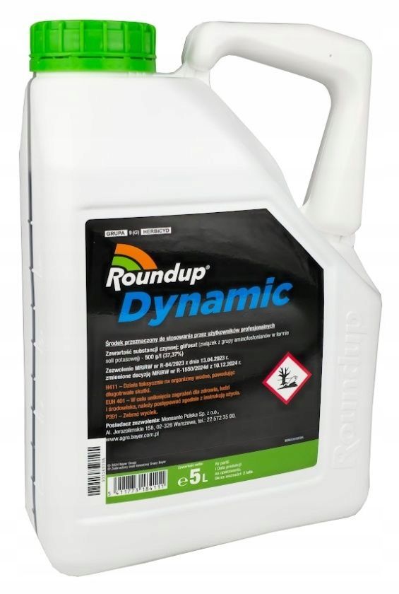 Roundup Dynamic 613 SL – 5 l – Highly effective weed killer with glyphosate Roundup Dynamic 613 SL – 5 l – Highly effective weed killer with glyphosate