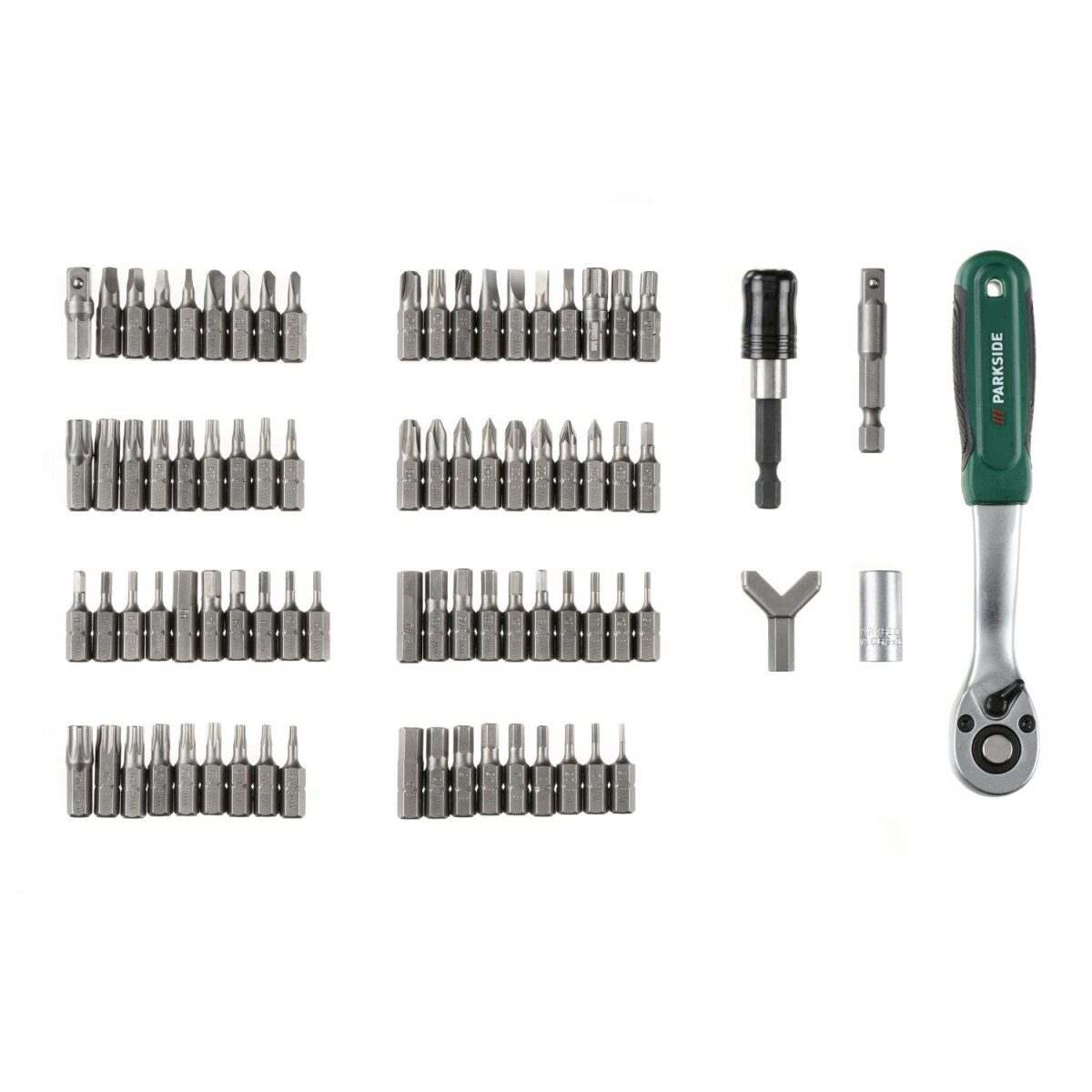 PARKSIDE® 81-delige ratelbitset
