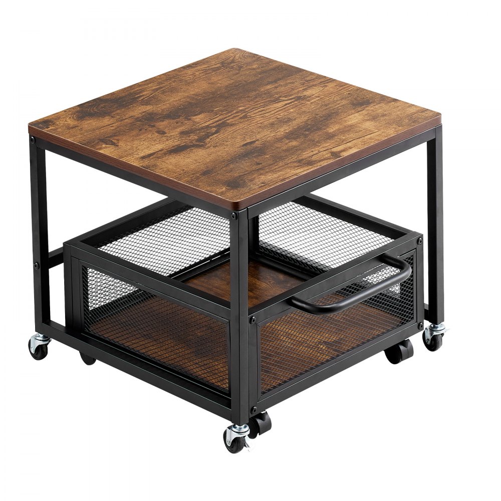 Mini Fridge Stand Fridge Holder with 90kg Load Capacity, Fridge Table with Movable Storage Trolley & Swivel Wheels, Drinks Fridge Stand for Coffee Bar Apartment Light Brown Mini Fridge Stand Fridge Holder with 90kg Load Capacity, Fridge Table with Movable Storage Trolley & Swivel Wheels, Drinks Fridge Stand for Coffee Bar Apartment Light Brown