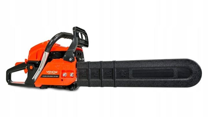 Benzin-Kettensäge 58 ccm – 4× Kette, 2× Schwert 16″ & 18″ (5,9 PS)