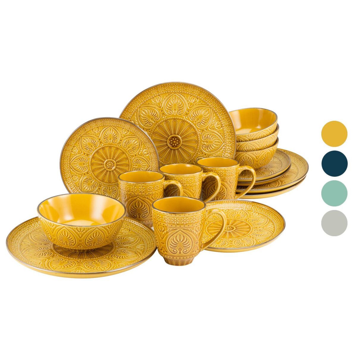 Creatable Service de table Creatable Samarkand 16 pièces.