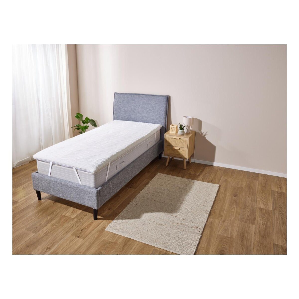 LIVARNO Surmatelas Home, lavable en machine, 90 x 200 cm