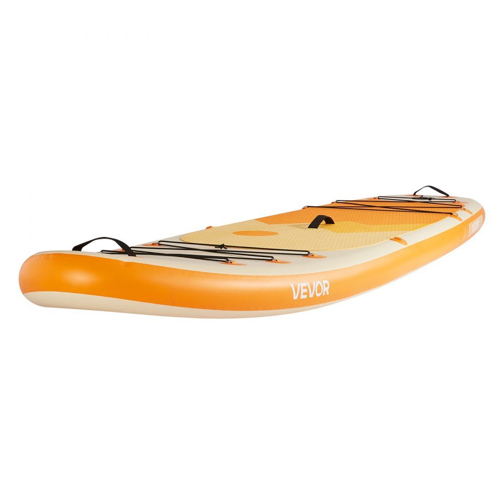Inflatable Stand Up Paddle Board (14" x 35" x 6") Paddle Board Complete Set Including Pump, Paddle Fin Backpack, Ankle Leash Strap, Non-Slip Deck for Teens and Adults