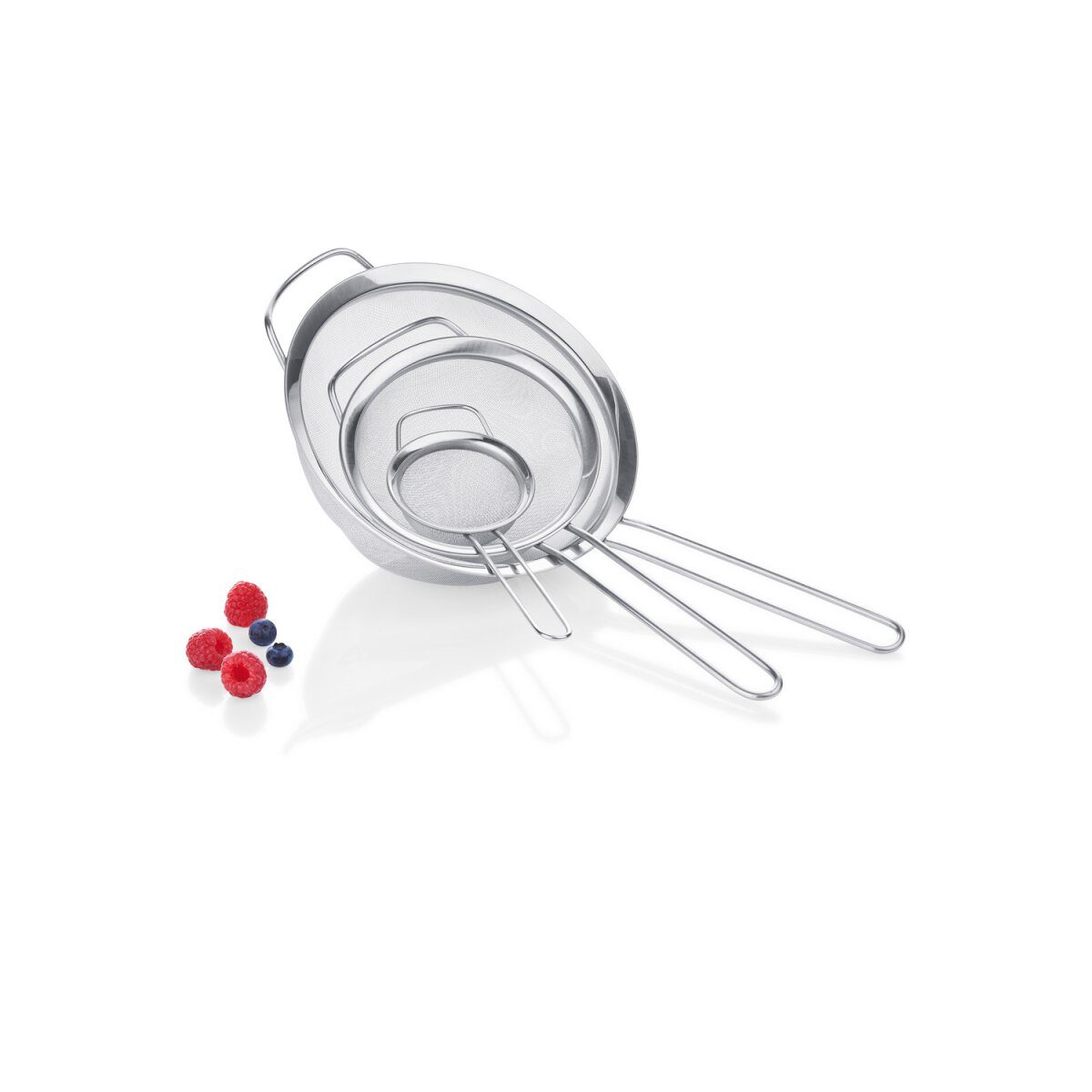 ERNESTO® Siebe, 3er Set, aus Edelstahl