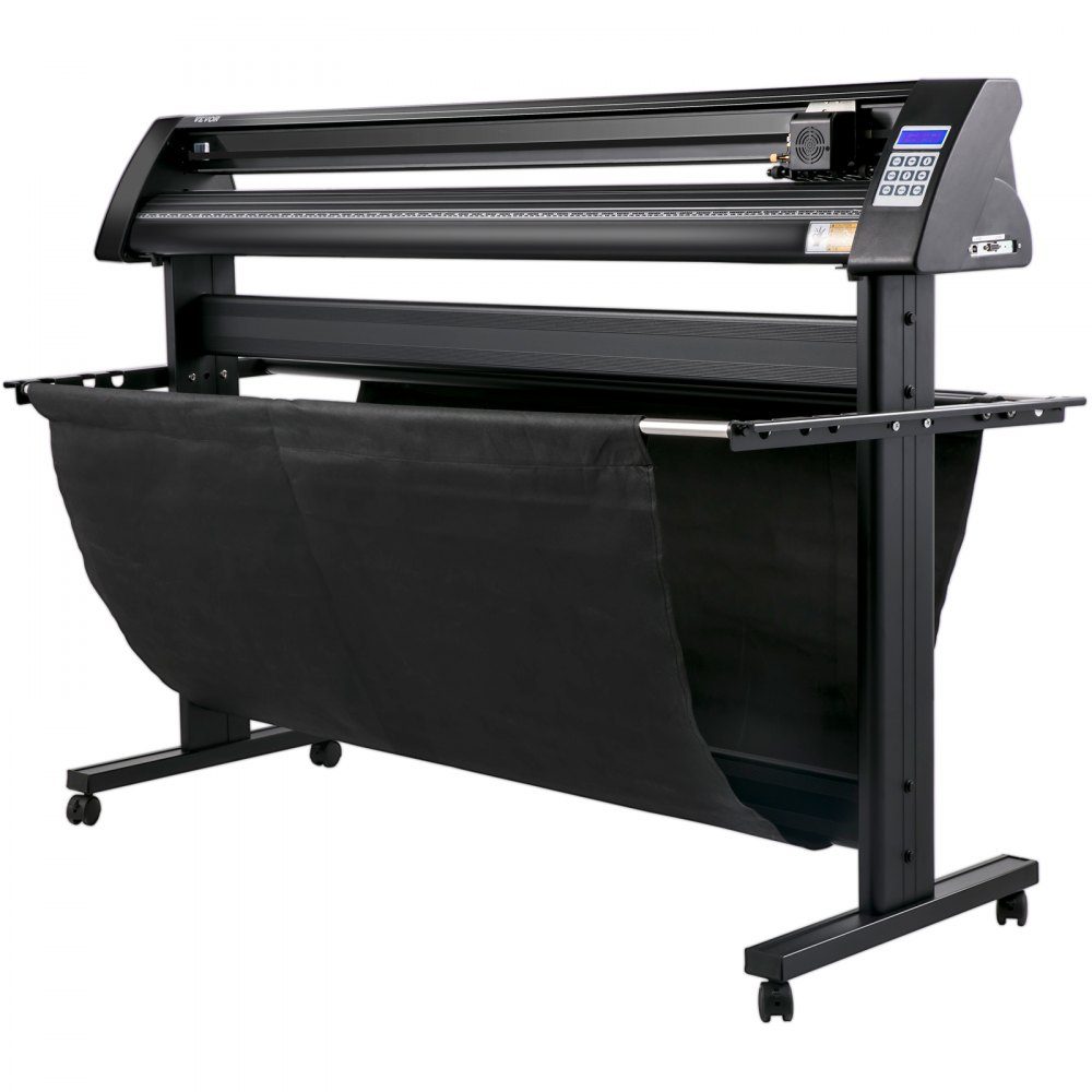 Vinyl cutting plotter Max. paper feed 1350 mm, foil cutter max. cutting width 1260 mm, plotter cutting speed 800 mm/s, semi-automatic, Signmaster, Windows compatible, LCD display