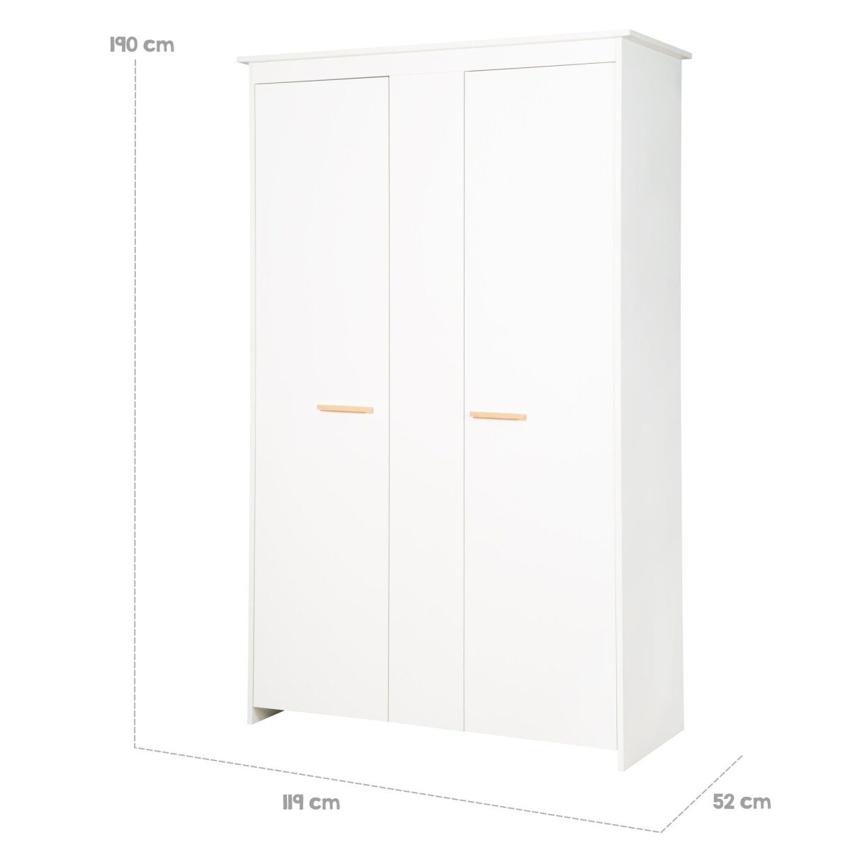 Armoire 2 portes 'Anton'