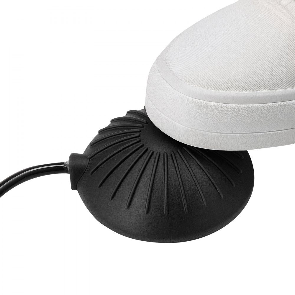 Pijpreinigingsmachine φ9,5 mm x 22 m, reinigingsspiraal met handmatige toevoer, 6 snijgereedschappen & pneumatische voetschakelaar, pijpreiniger voor pijpdiameters van 50 mm tot 100 mm