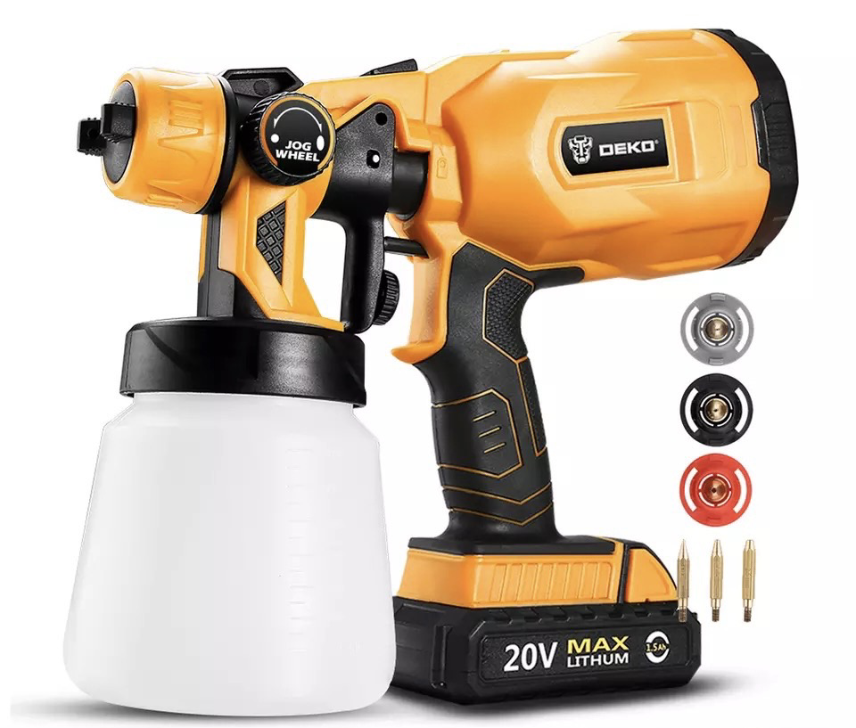 Verfspuitsysteem met 20V accublazer SET Verfspuitsysteem met 20V accublazer SET