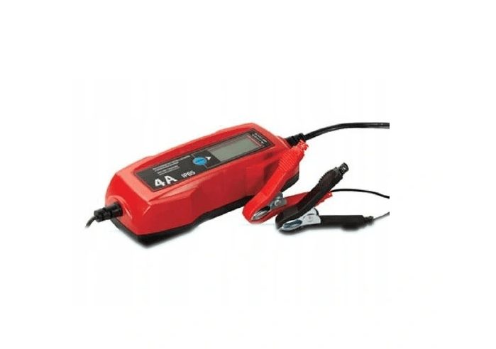 Batterieladegerät neueste 2021 digitales LCD-Display mit Mikroprozessor 12V 6V 4A