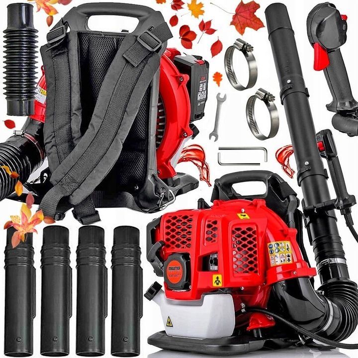 GARDEN Leaf Blower STRONG BACKPACK BLOWER Set