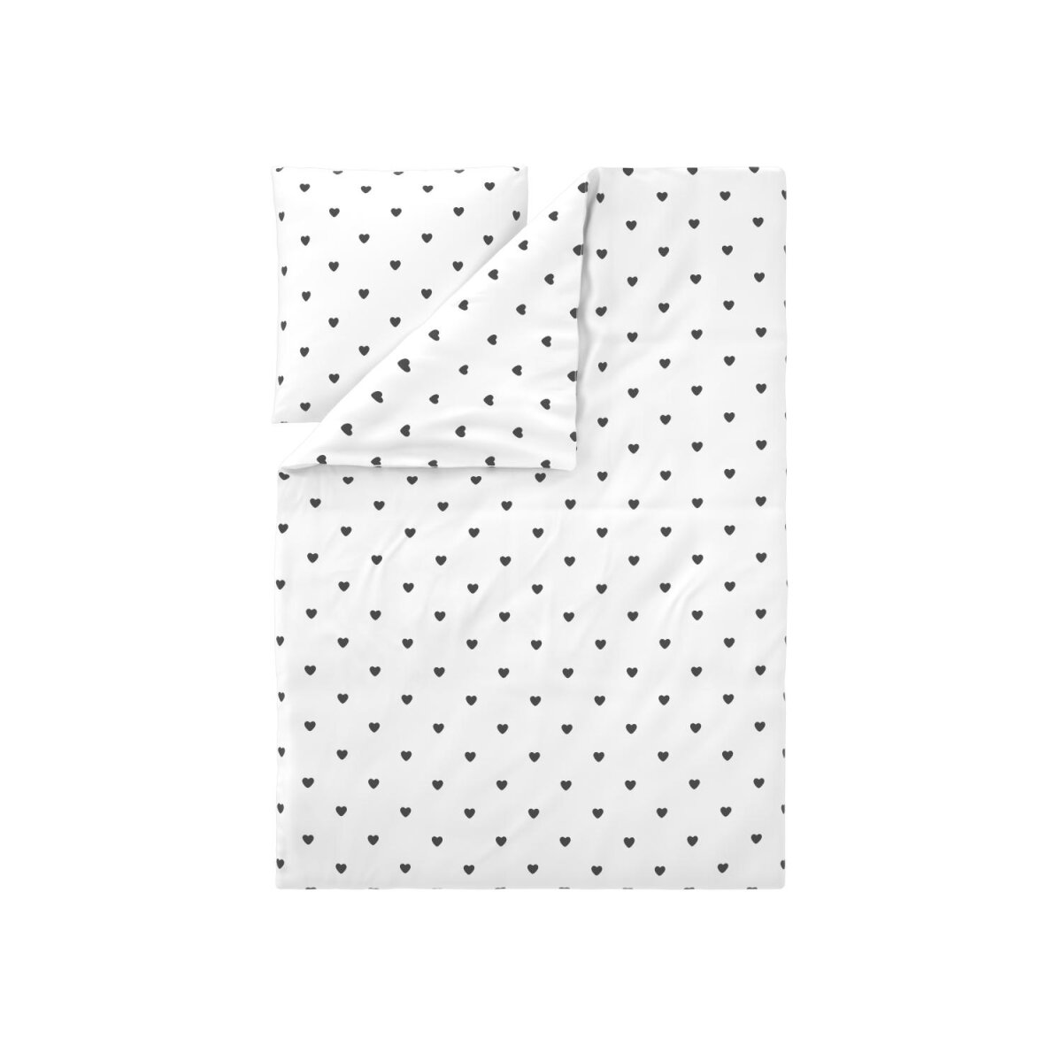 LIVARNO® noble renforcé bed linen, 135 x 200 cm (white/black) LIVARNO® noble renforcé bed linen, 135 x 200 cm (white/black)