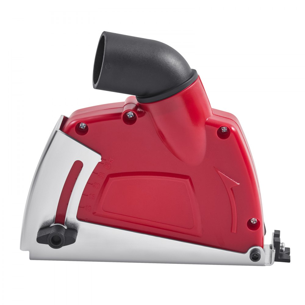 Meuleuse d'angle à hotte d'aspiration, compatible avec 100-125 mm, cache-poussière avec 6 disques de serrage, profondeur de coupe réglable, raccordement à l'aspirateur, pour bois, béton, mur, pierre, rouge Meuleuse d'angle à hotte d'aspiration, compatible avec 100-125 mm, cache-poussière avec 6 disques de serrage, profondeur de coupe réglable, raccordement à l'aspirateur, pour bois, béton, mur, pierre, rouge