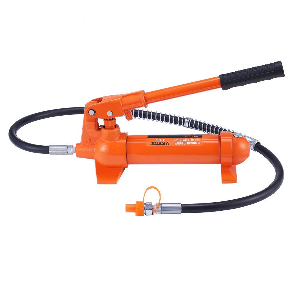 Hydraulische krik Luchtpomp 4T Luchthydraulische krik 125 mm lift Rood Inclusief 80/130/210/415 mm verlengstang Elektrostatisch poederspuiten Autoreparatie
