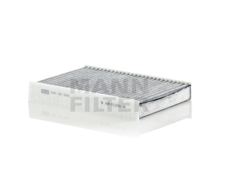 MANN CUK 26 006 cabinefilter Z WĘGLEM – SEAT · SKODA · Volkswagen – Artikelnr. HT-48470