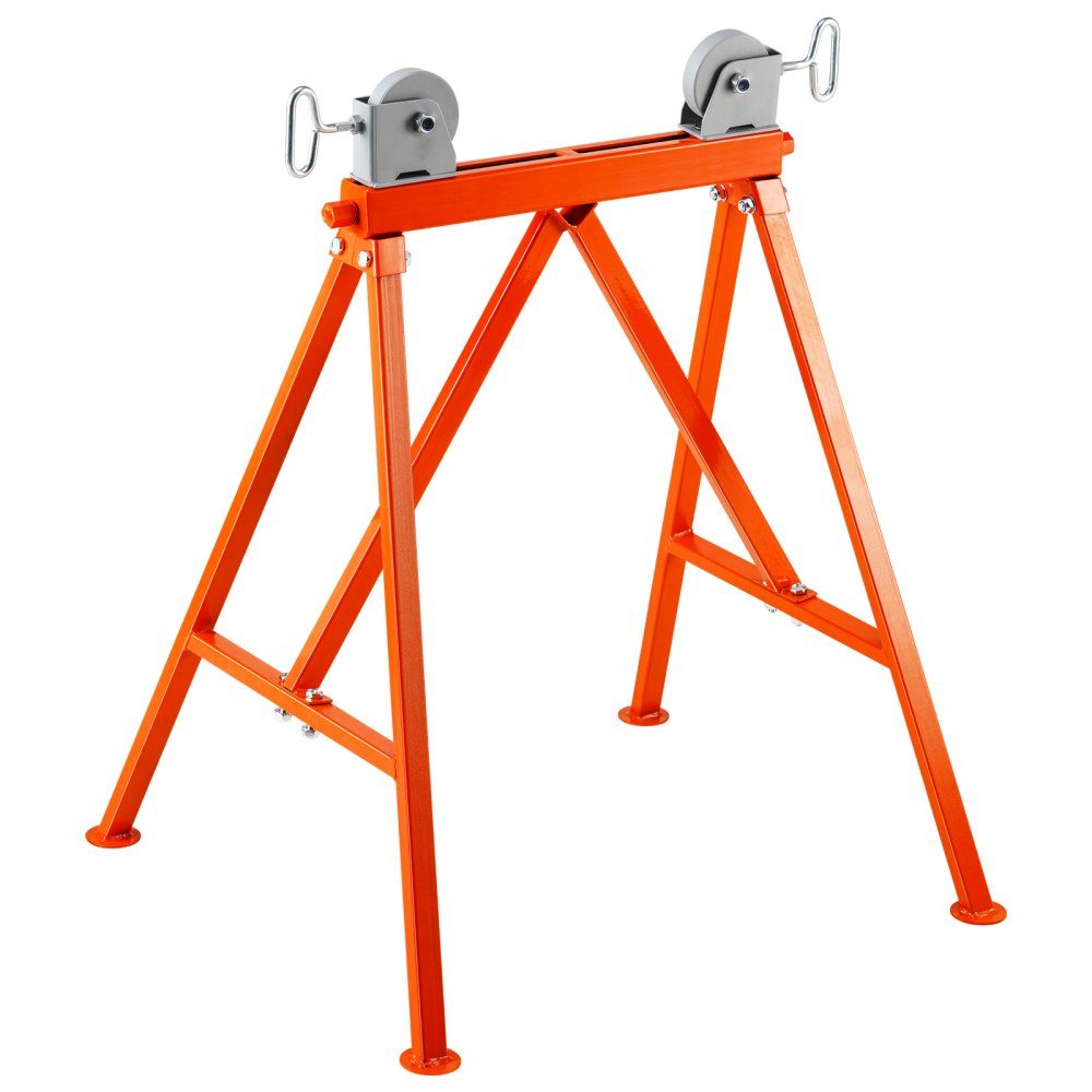 Rollständer mit Rollkopf 1134 kg Tragkraft Rollständer #45 Stahl-Rollständer 5 bis 91 cm Ständerständer Arbeitsständer Montageständer Geeignet für die Wartung von Rohrleitungen oder den Bau von Bauwerken