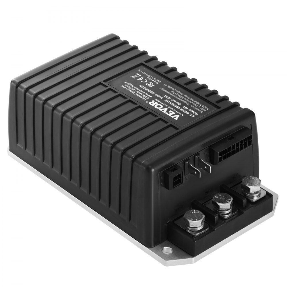 Golf Cart Speed ​​Controller, 48V 250A Replacement DC Motor Controller for EZGO TXT Golf Cart, IP65 Rating, Aluminum ABS Housing, Compatible with Models 1206HB-5201