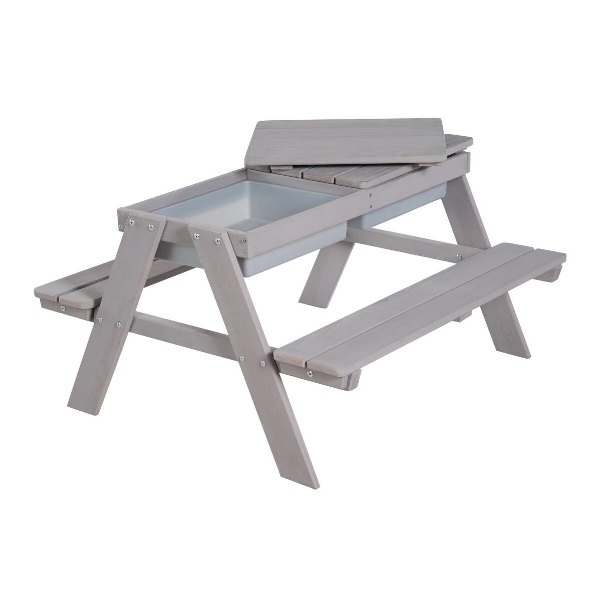 roba children's seating group outdoor + with play tubs, gray