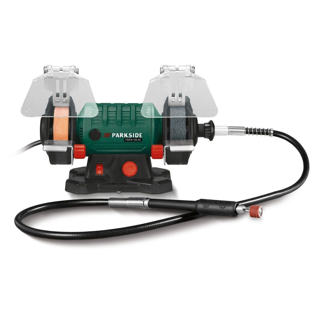 Meuleuse double PARKSIDE® avec arbre flexible PDFW 120 A2