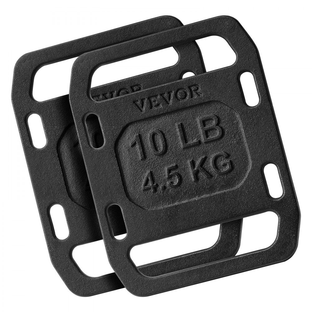 Żeliwne ciężarki do plecaków, 2 x 4,5 kg talerze do plecaków, obciążone ciężarki do plecaków, regulowane talerze do plecaków z paskami do przysiadów ze swingiem, trening siłowy, podnoszenie ciężarów, trening fitness