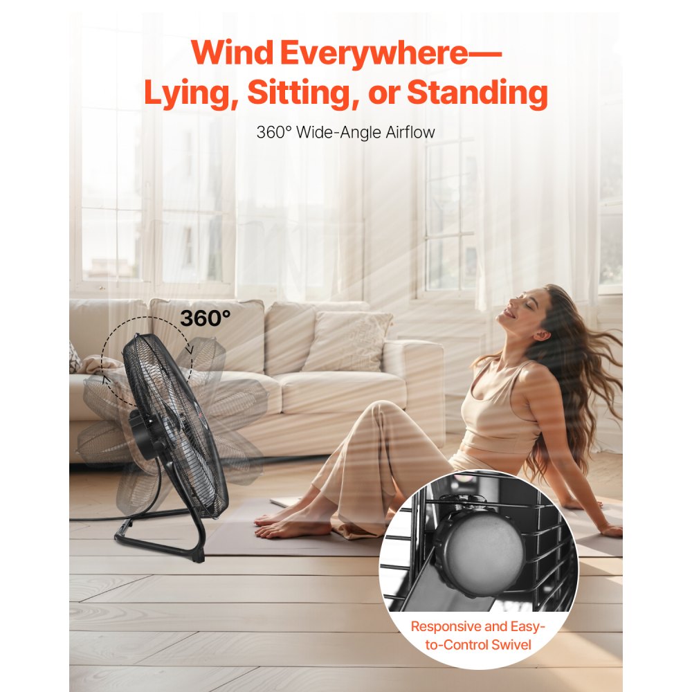 2 stuks vloerventilatoren 3 snelheden windmachine 508 mm 4800 CFM 360 ° verstelbare kanteling 6,5 m/s luchtstroom voetstukventilator voor sportschool thuis garage commerciële winkel 2 stuks vloerventilatoren 3 snelheden windmachine 508 mm 4800 CFM 360 ° verstelbare kanteling 6,5 m/s luchtstroom voetstukventilator voor sportschool thuis garage commerciële winkel