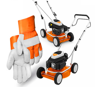 Kosiarka mulczująca Stihl RM 2 RC + rękawice robocze (2,8 KM, 46 cm) w zestawie Kosiarka mulczująca Stihl RM 2 RC + rękawice robocze (2,8 KM, 46 cm) w zestawie