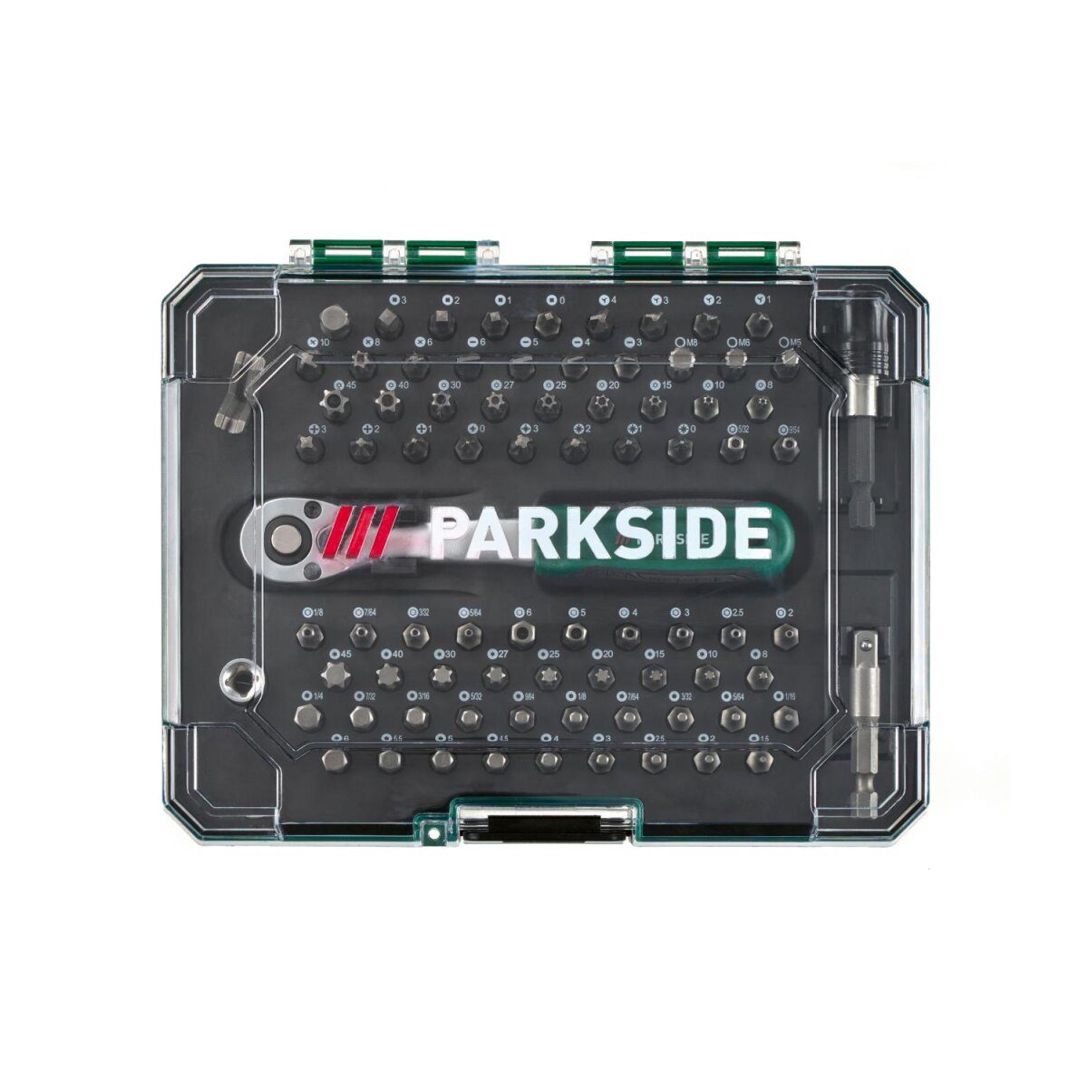 PARKSIDE® 81-delige ratelbitset